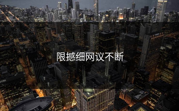 限撼细网议不断